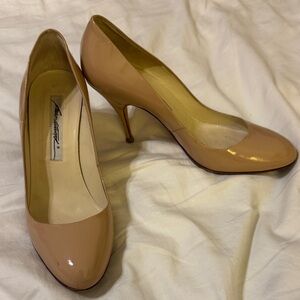 Brian Atwood Elegant Nude Heels